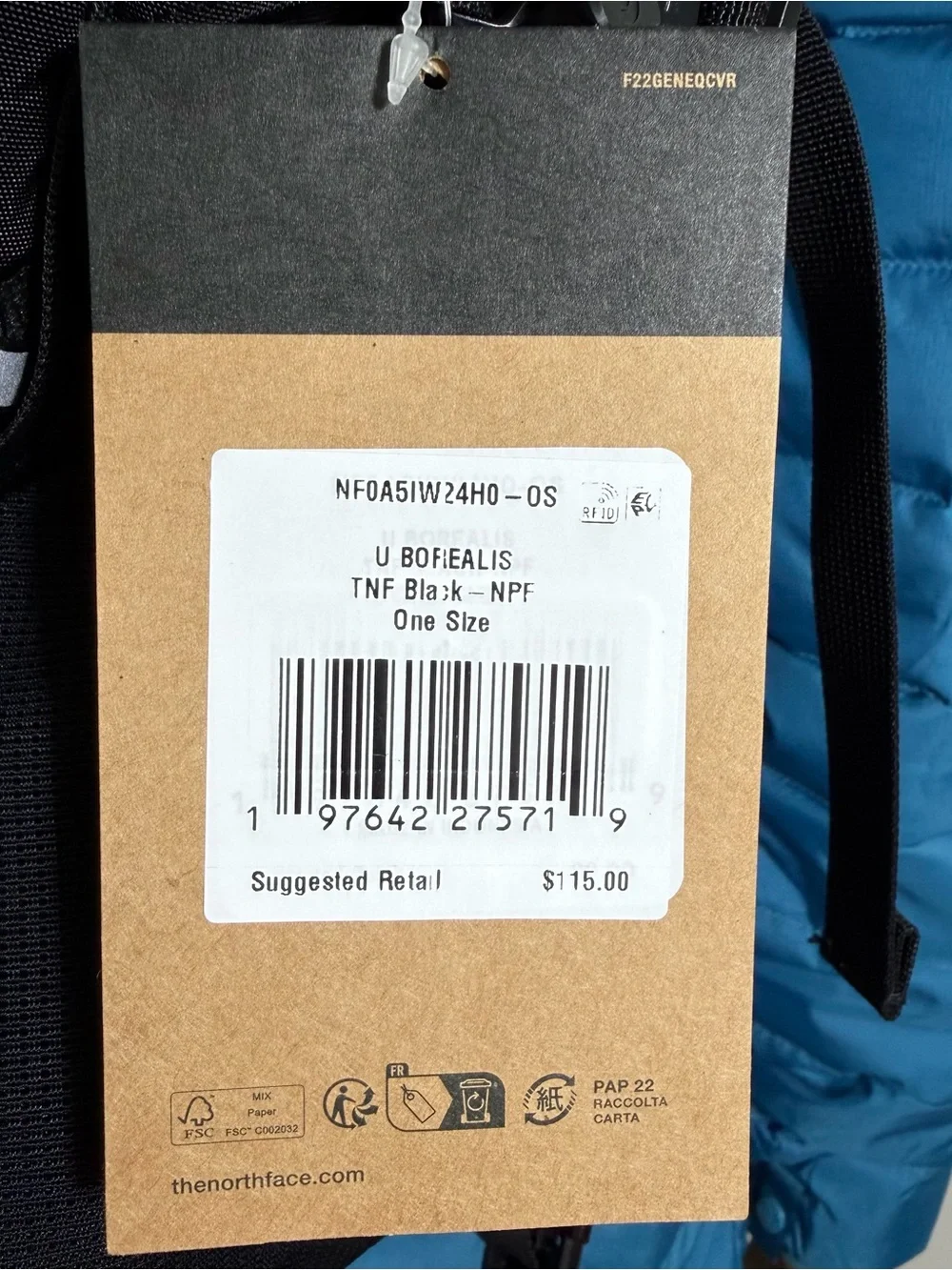 The North Face Borealis Backpack School Bag TNF Black $115 NEW!